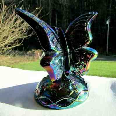 Rare And Collectible Fenton Art Glass : Carnival Butterfly Value