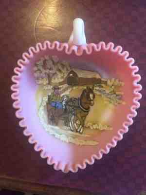 fenton candy dish By Marilyn Wagner