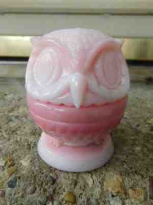 Fenton Rosalene Pink Slag deals Glass Fairy Lamp