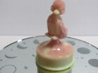 FENTON ART GLASS GLOSSY BURMESE DUCK ON FONT