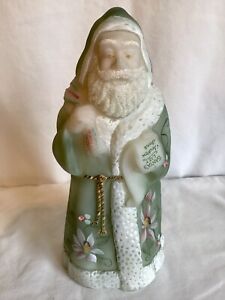 FENTON SANTA CLAUS FIGURINE J. POWELL LIMITED NUMBER 2792