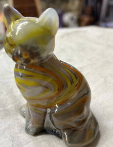 HERE IS A DAVE ALL COLORS SITTING CAT SIGNED, STAMPED EXCELLENT