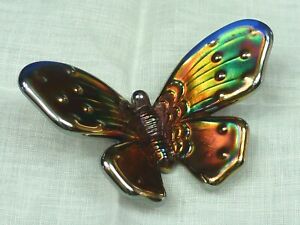Fenton Carnival Glass Butterfly Ornament Very Rare