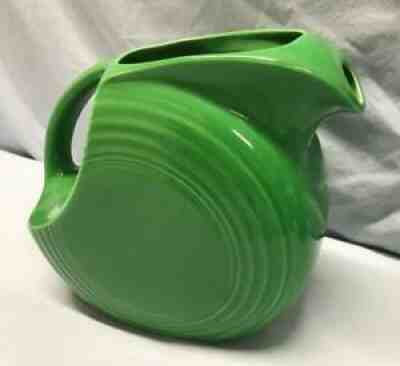 Vintage 50's Color FIESTAWARE - MEDIUM GREEN - DISK PITCHER
