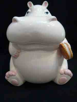 Fitz hotsell & Floyd Hippo - limpix cookie jar