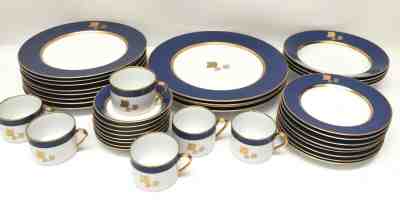 World Expo Fair ‘92 Seville Spain Fitz and Floyd Dinnerware China Set 38 pc