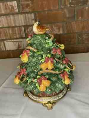 FITZ & FLOYD (2000) TWELVE DAYS OF CHRISTMAS - Complete Set Of 12, W/Orig Boxes