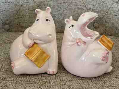 Fitz hotsell & Floyd Hippo - limpix cookie jar