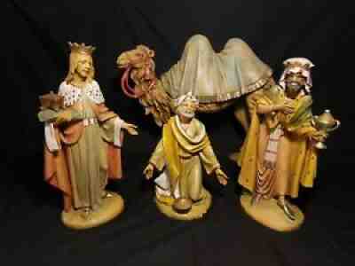 Fontanini 3 Wisemen Figurines and Camel Set 12