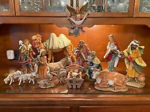 Fontanini 12 inch Nativity Set with original boxes - Great condition!