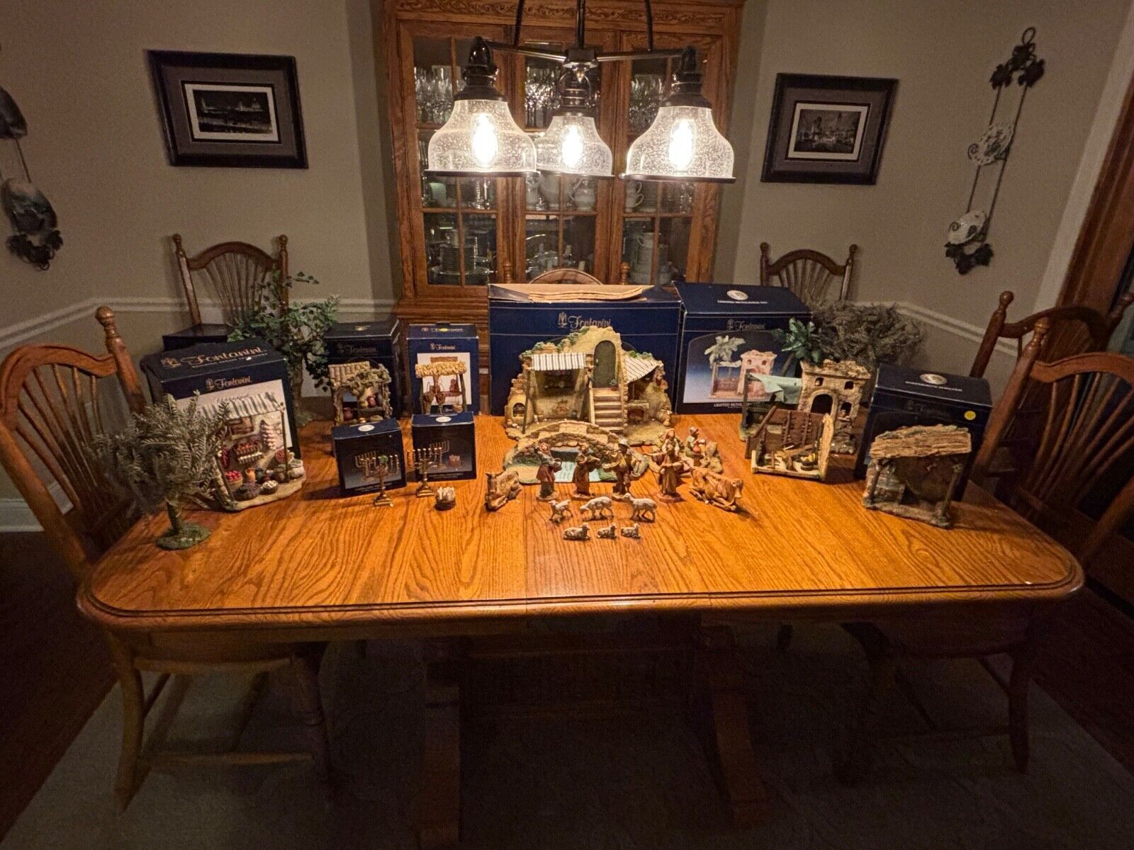 Fontanini Nativity 5 inch Figures and Buildings