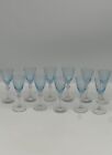 Fostoria Set Of 11 Versailles Cordial Blue   3 7/8