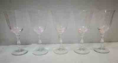 4~Vintage Lenox Fostoria Navarre Pink 6 1/8