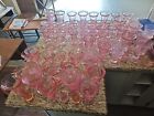 A Group Of New/never Used And Used Fostoria Jamestown Pink Everything You See