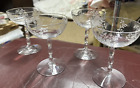 Fostoria Rambler Champagne Coupe Craft Cocktail Sherbet Glasses 4 cocktail barwa