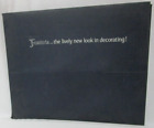 FOSTORIA GLASS Vtg Original 1960s Salesman Advertising Presentation Lg PORTFOLIO