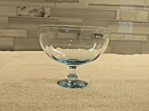 New ListingVintage Fostoria Fairfax Blue Azure Pedestal Compote - 4 oz