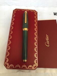 Cartier pen limited online edition green