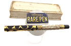 RARE Vintage CAREY Fountain Pen by HEATH Corrugated Mother of Pearl slabs WOW