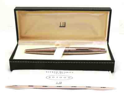 Alfred Dunhill AD2000 GMT Limited Edition Fountain Pen no. 343/1884 NEW #33532