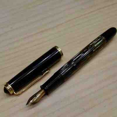 Pelikan M400 Fountain Pen  Sovereign Brown Ef Extra Fine