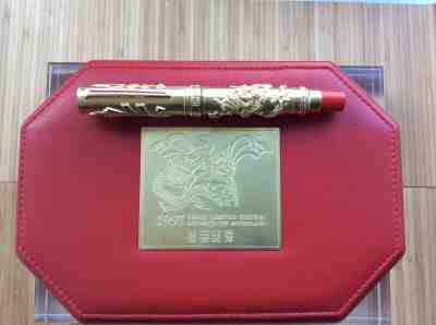 OMAS 1997 RETURN TO THE MOTHERLAND HONG KONG 18K SOLID GOLD ** FA-BU-LOUS PEN*