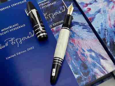 MONTBLANC F. Scott Fitzgerald 2002 Writers Limited Edition #10413/18500 F Nib