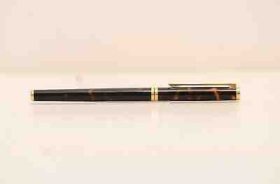 Dunhill Gemline Marble Brown Lacquer Fountain Pen F