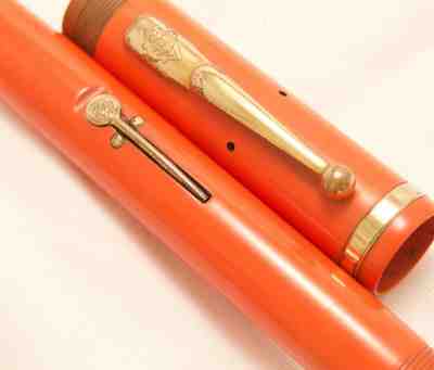 NO RESERVE V LARGE VINTAGE 1920'S RHR CONWAY STEWART DURO No 1 T FOUNTAIN PEN 