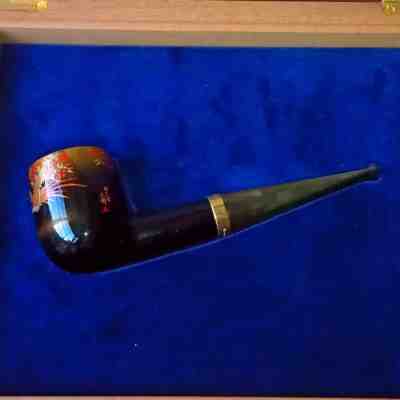 Dunhill Namiki Maki-E Rakucho Limited Edition Tobacco Pipe - Kyusai Yoshida