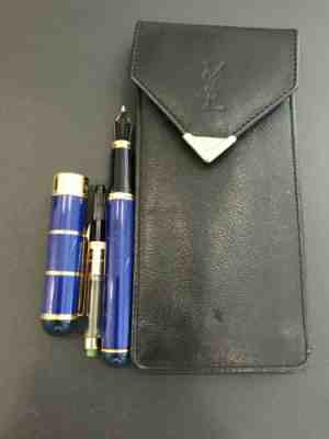 Yves Saint Laurent Fountain Lapis Lazuli Blue /Gold