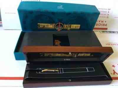 Parker Duofold Greenwich Fountain Pen 18k nib Special Edition In Box