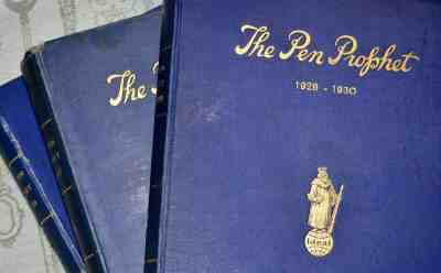 HISTORICAL VINTAGE 3 VOLUME BOUND WATERMAN IDEAL PEN PROPHETS COMPLETE SET 