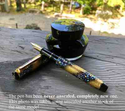 Fountain Pen Raden Makie Sakura Nagare :Honour from The Government of Japan