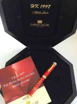 CARAND'ACHE HONG KONG FABULOUS LIMITED EDITION FOUNTAIN PEN *NEW CONDITION*