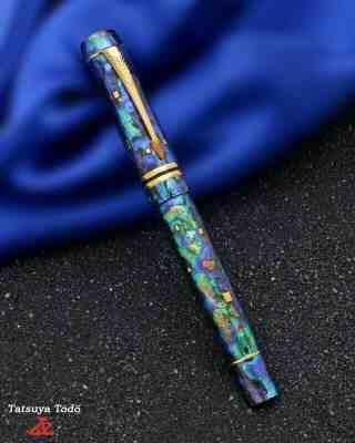 PARKER Duofold Fountain Pen Classic Pens LS2 Sazanami Makie Only 15 made NEW