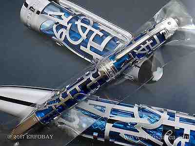 Blue Skeleton Fountain Pen 2025