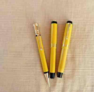 RARE Paker Mandarin1929 - 1930 ERA (3)  two pens one pencil purchased 1994 nice