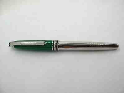 MONTBLANC SOLIT MALACHITE NIKOLAI I PLATINUM PLATED FOUNTAIN PEN