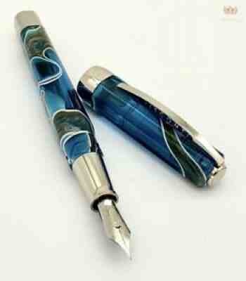 VISCONTI LIMITED EDITION OPERA MASTER POLYNESIA FOUNTAIN PEN MAGNIFICENT DESIGN!