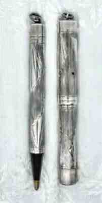 Waterman "duchesse" (a.k.a. "art deco") 452 1/2 V fountain pen, flex nib, + pcl
