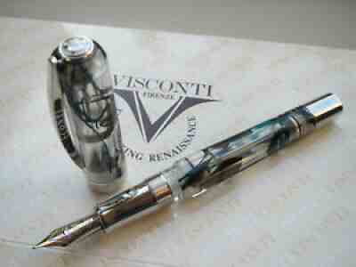 Visconti Opera Master 10th Anniversary Clear Demonstrator LE FP 23kt Med nib MIB