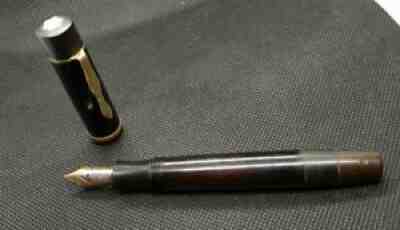 VINTAGE MONTBLANC MEISTERSTUCK no 138 Long Inkview 14K twotone nib no. 245