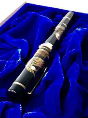 Rare Sailor King Eagle Maki-e Fountain Pen 24/28