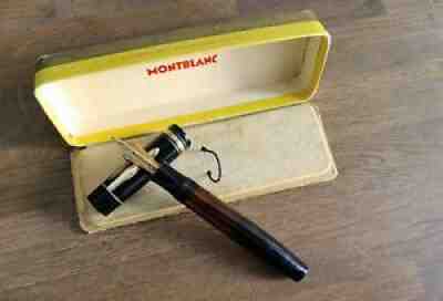 MONTBLANC L 139 FOUNTAIN PEN. SUPERB. LONG INK WINDOW. OB GOLD NIB.