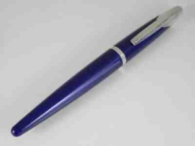 dunhill AD2000 Metallic Blue ST Fountain Pen M (NEAR MINT) FREE SHIPPING