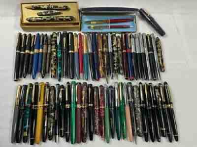 Estate Lot ~ Vintage Fountain Pens ~ Parker Waterman Sheaffer's Moore Eversharp