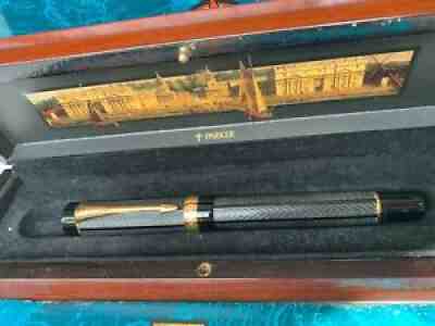 PARKER Duofold Greenwich Meridian 2000 Special Edition Fountain Pen 18K Nib (M)
