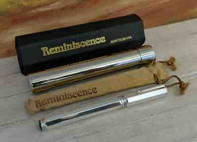 MONTEGRAPPA Reminiscence Sterling Silver .925 Fountain Pen, NOS!