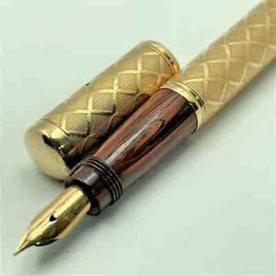 Waterman's Ideal 542 1/2 V Safety Pen - Rare, Solid 14k Gold, Fine